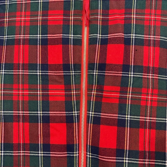 Vineyard Vines Plaid Red and Green Dress - Picture 3 of 4